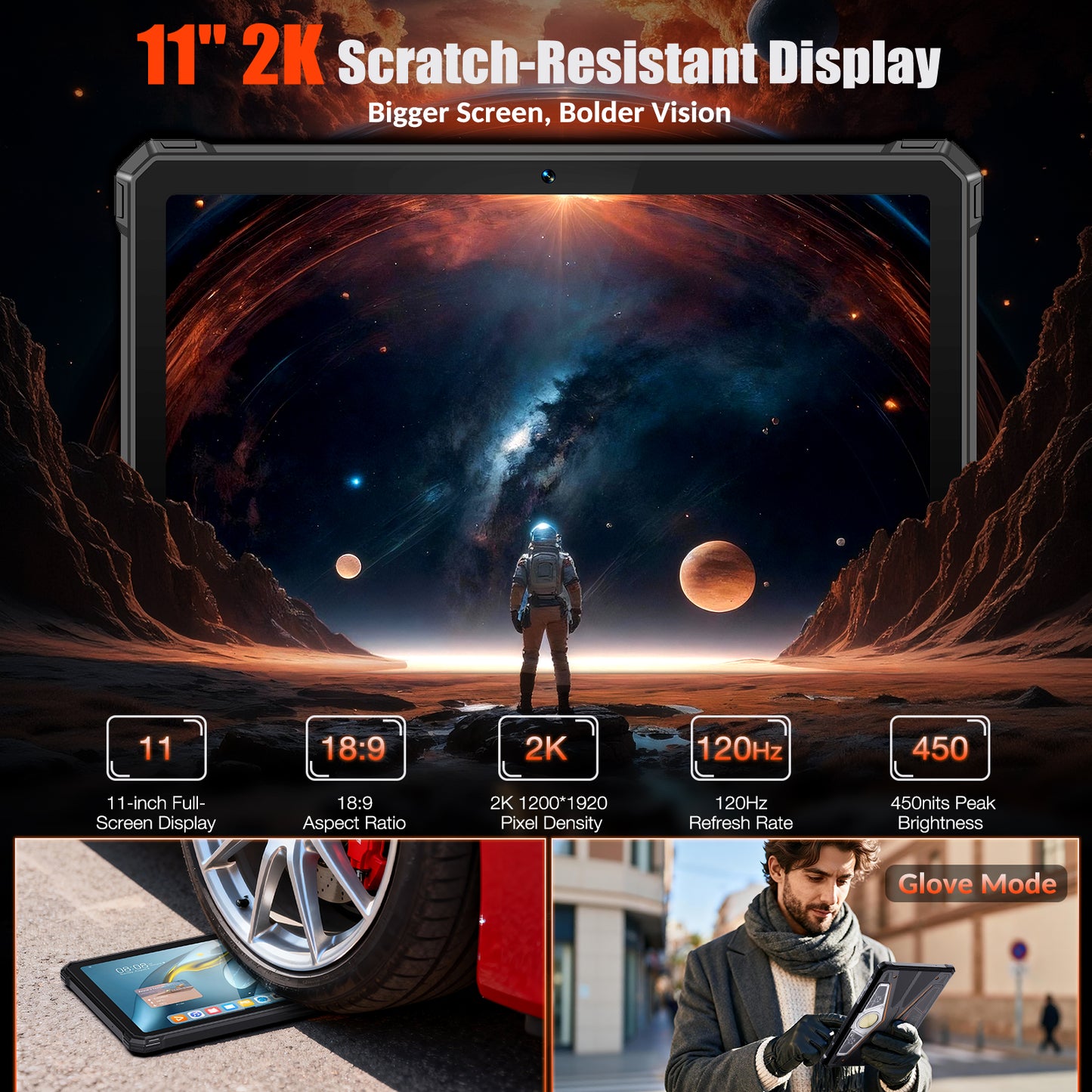 ORCATAB WT1 Pro 5G Rugged Tablet