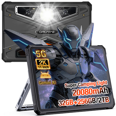ORCATAB WT1 Pro 5G Rugged Tablet